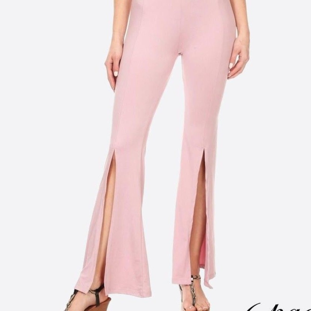 Mauve Flare Pants